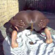 A black woman shits in an outdoor location in this European pooping video. Exactly 1.5 minutes.